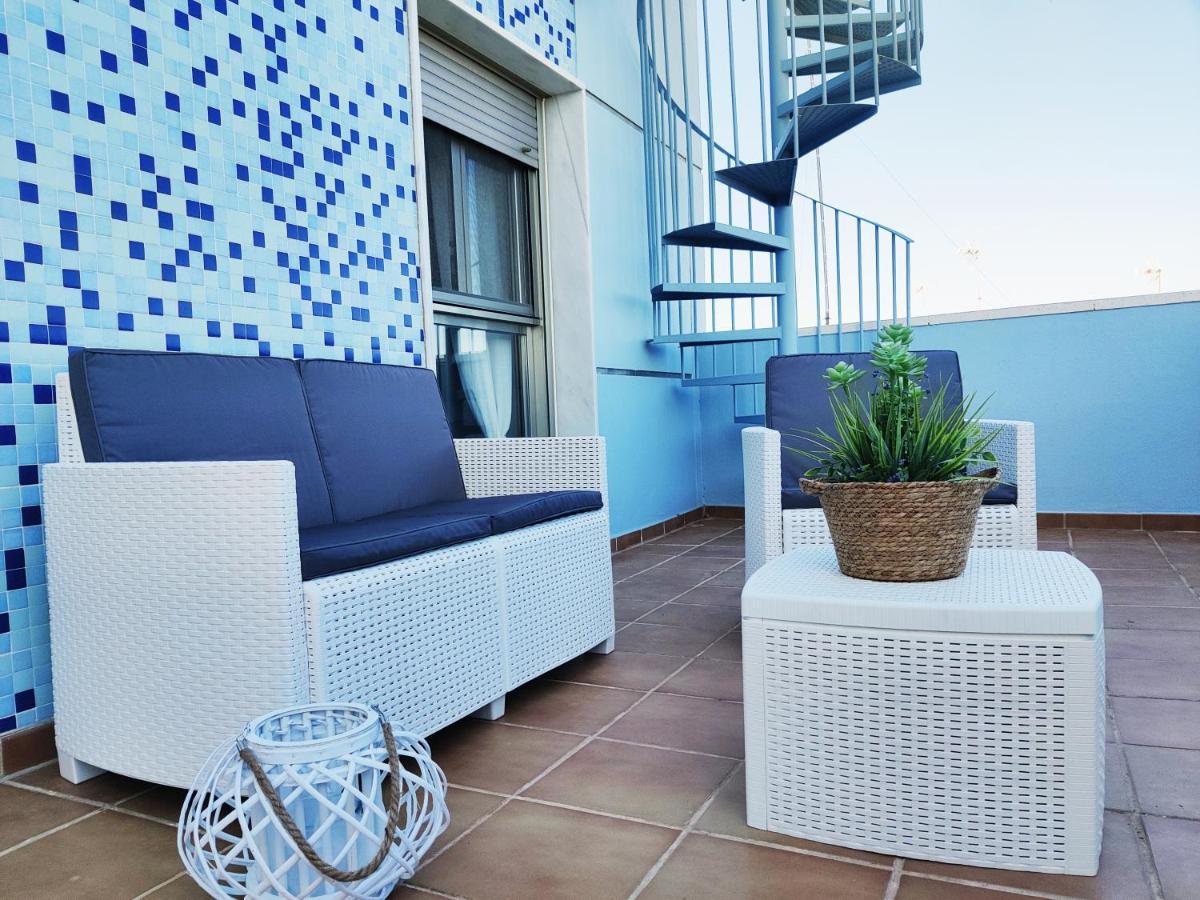 Ferienwohnung Atico Al Sol En Primera Linea De Playa Rota Exterior foto