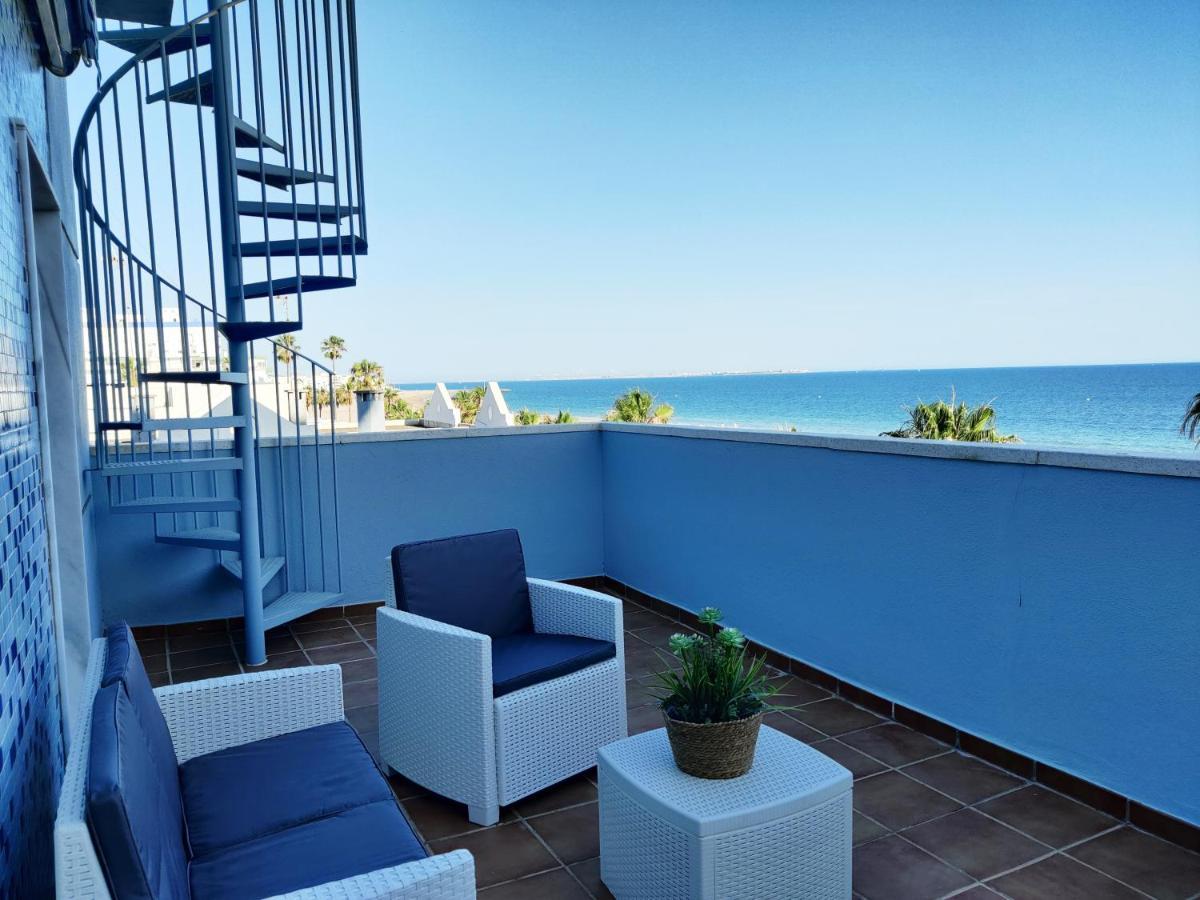 Ferienwohnung Atico Al Sol En Primera Linea De Playa Rota Exterior foto